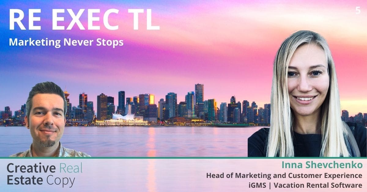 Real Estate Executive Thought Leadership Podcast | Inna Shevchenko
