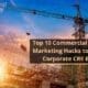 Top 10 Commercial Real Estate Marketing Hacks to Grow Your Corporate CRE Business