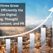 Discover how CRE firms can accelerate growth and enhance efficiency with integrative digital marketing, thought leadership, and PR strategies. Learn the benefits of partnering with specialized marketing firms for faster, cost-effective results.